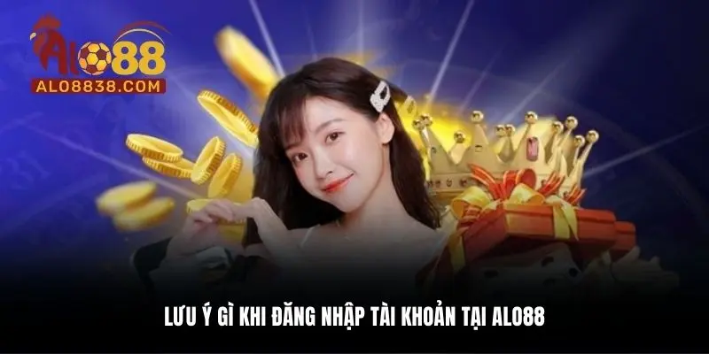 Lưu ý gì khi đăng nhập tài khoản tại ALO88